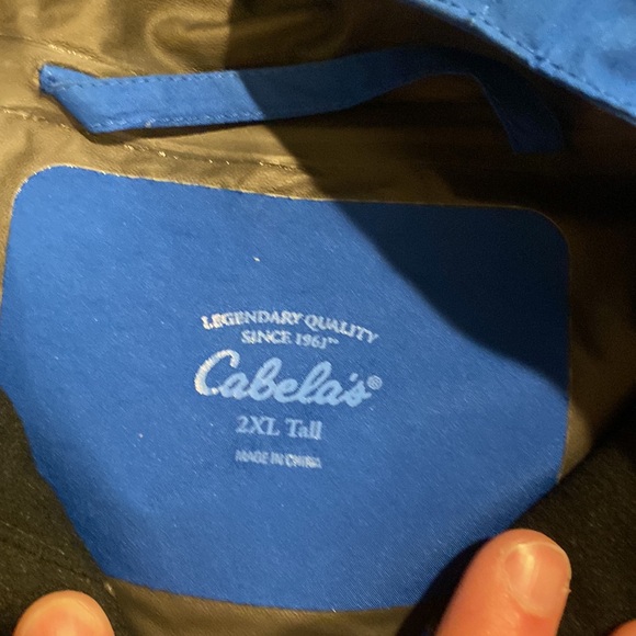 Cabela’s 2XL TALL water resistant jacket - Picture 3 of 10